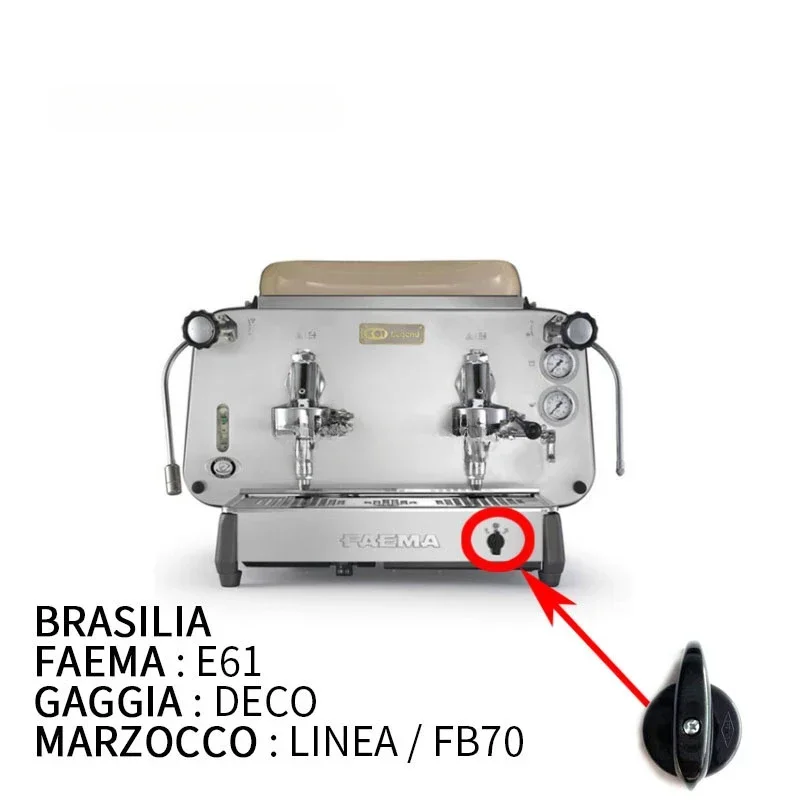 Coffee Machine Electromechanical Power Switch Knob For BRASILIA FAEMA E61 E98 GAGGIA DECO LA MARZOCCO LINEA-FB70 LA CIMBALI M2