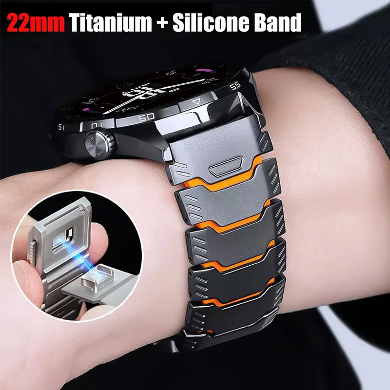 Titanium Sport Watch - 22mm bandje voor Huawei Watch GT6