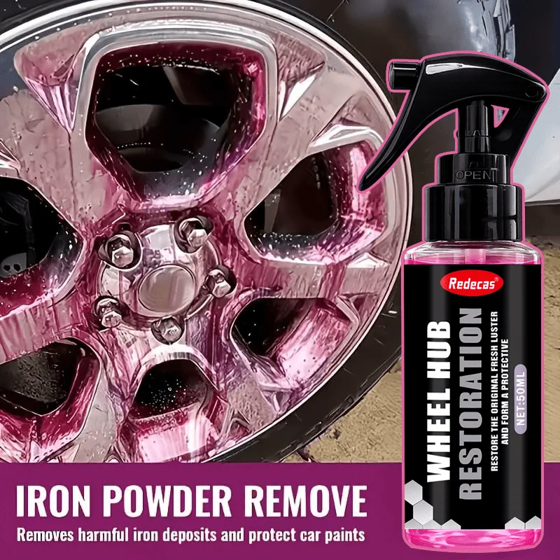 Wheel Hub Metal Polish - Removes Stains & Oxidation, for Wheels, Engine & Exterior, Surfactant-Free, Daily Tire & Wheel Care