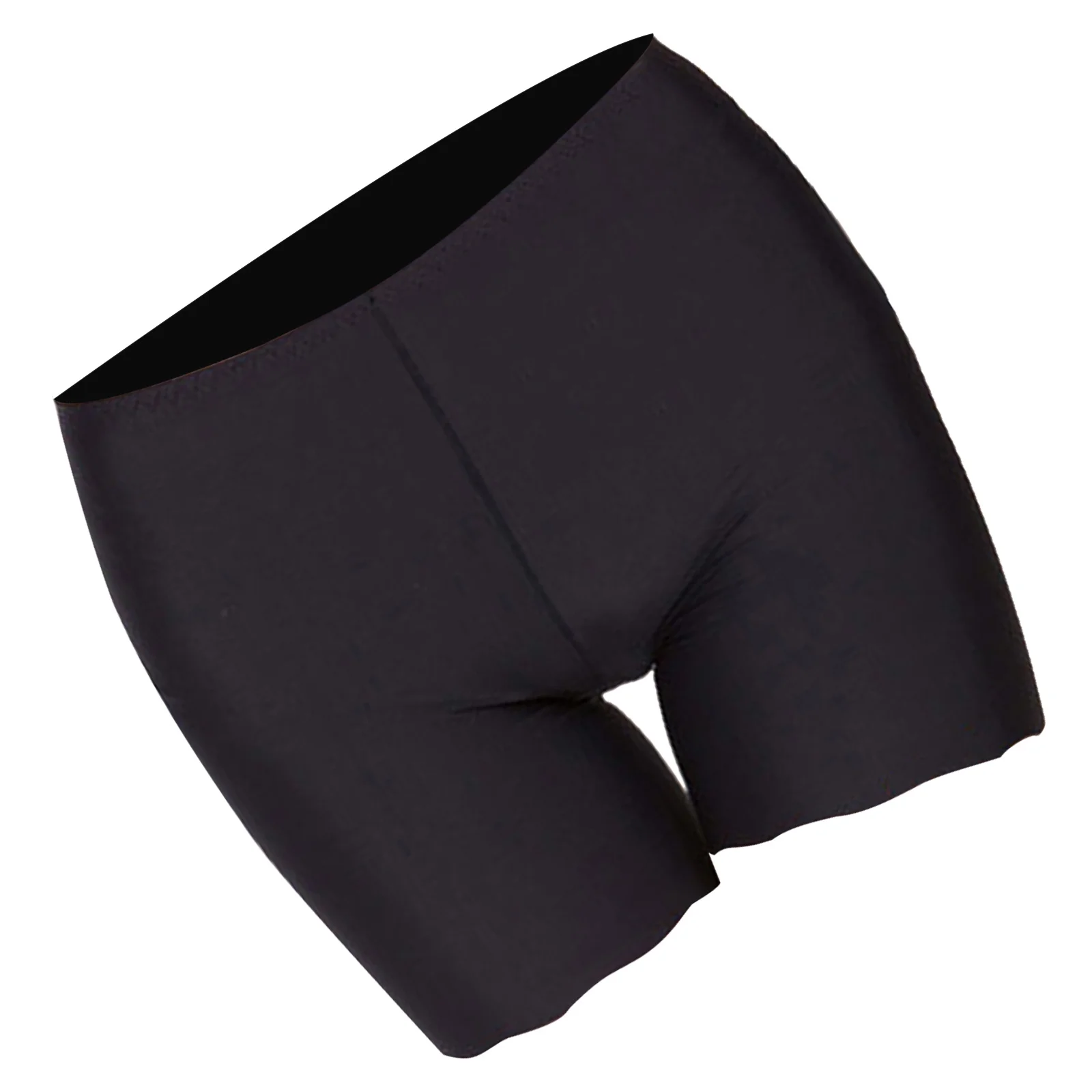 Ijs Zijde Anti-Roll Korte Legging Vrouwen Hoge Taille Vormgeven Ondergoed Ademend Glad Koud Gevoel Voor Jurk Onderrok