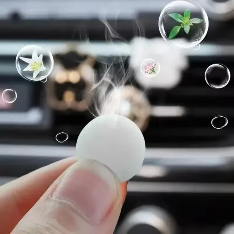 5/10/15/30PCS Car Air Freshener Supplement Solid Fragrance Scent Air Outlet Perfume Refill Tablets Ocean Lemon Lavender Fillers