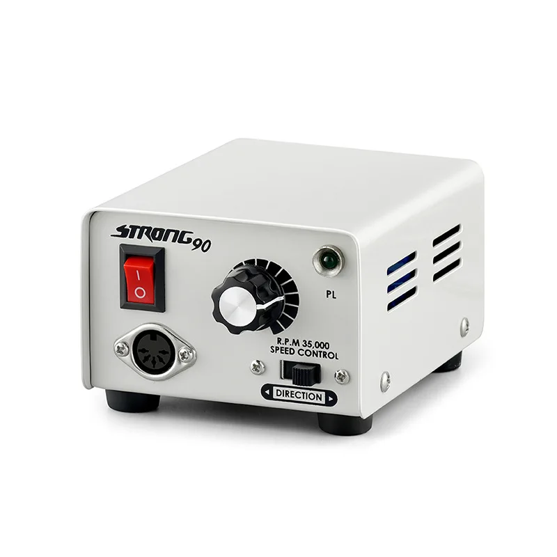 65W Power Control Box Strong210 207 204 90 For Micromotor Handpiece Nail Drills Manicure Machine Pedicure Electric Equipment