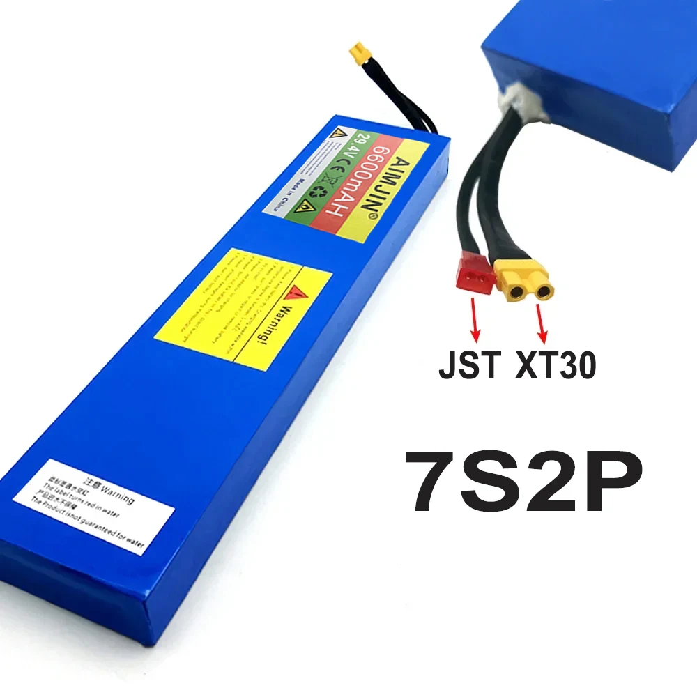 

2026 100% brand new scooter battery 7S2P 25.2V 6600mAh lithium-ion rechargeable battery18650 battery pack Fast delivery
