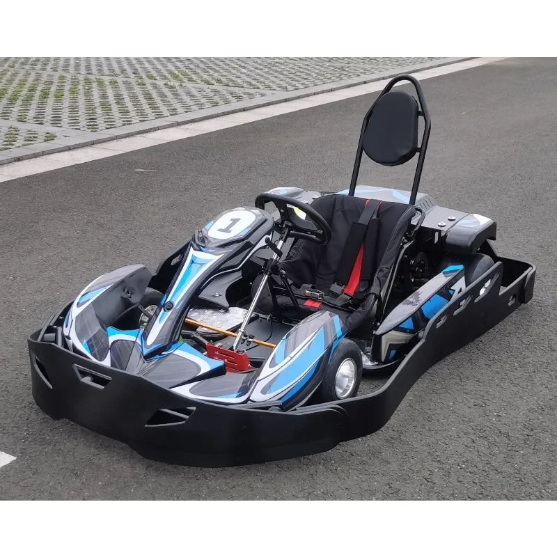 60km/h Go Kart Electric Go Kart Karting Cars for Adults Racing Go Kart Double People Style with 72v 3000w Motor