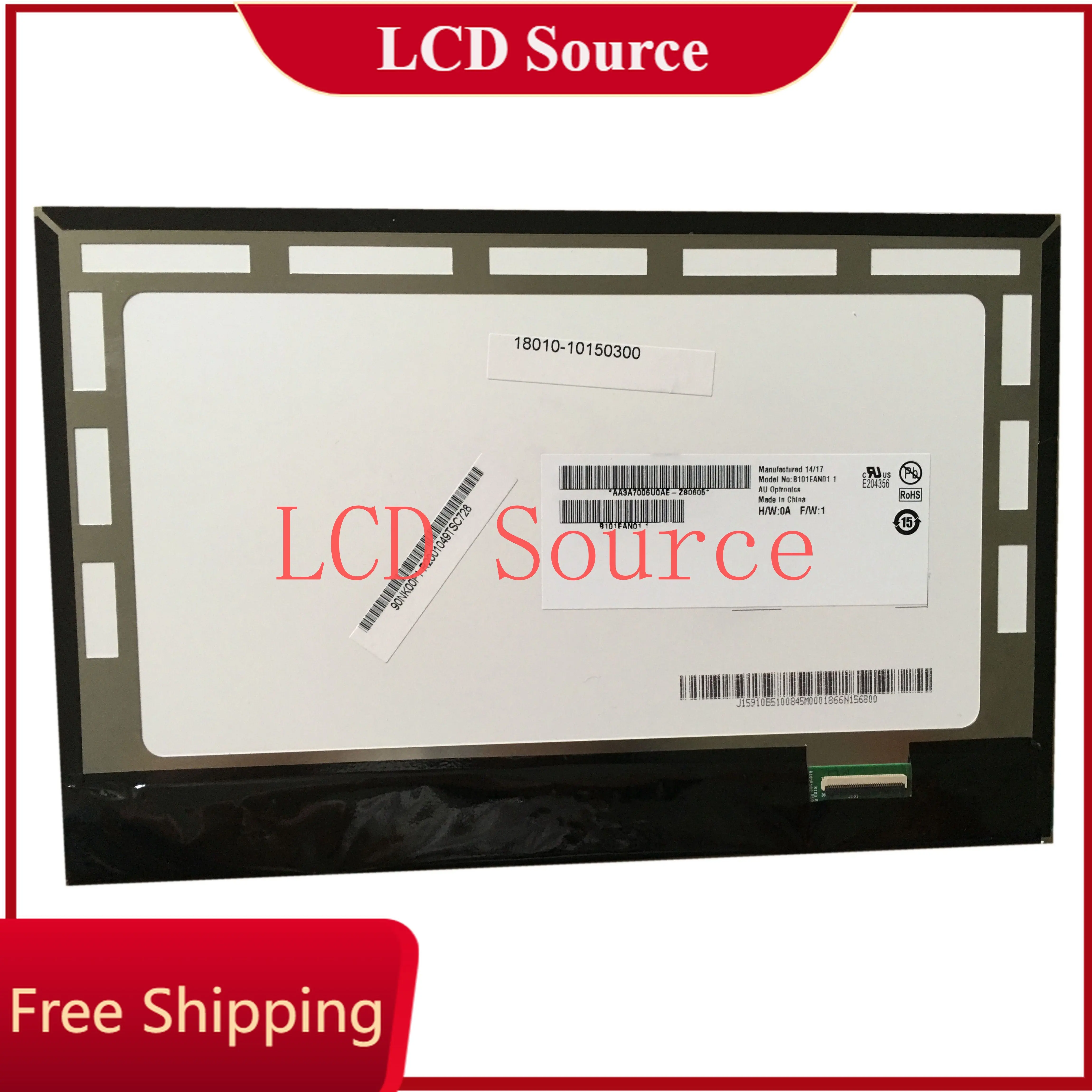 

B101EAN01.1 fit B101EAN01.6 For ME103C ME103K ME102 ME102A LCD Display Panel Screen ASUS TF103 TF103CG ME103 K010