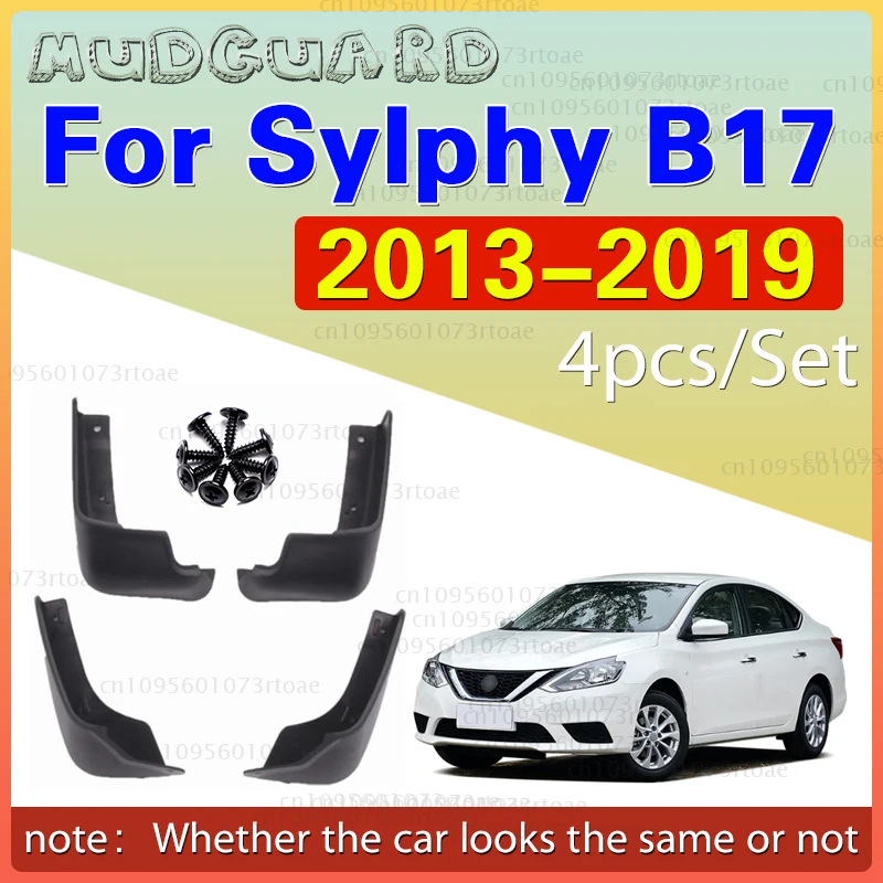 

For Nissan Sentra Sylphy Pulsar B17 2013 2014 2015 2016 2017 2018 2019 Fender Mudguard Mud Flaps Guard Splash Flap Mudguards Ca