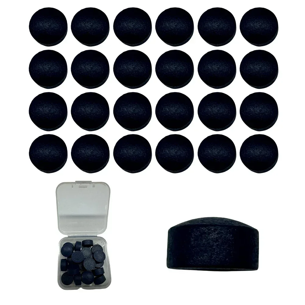 Kit de remplacement de pointe de queue de billard avec boîte, pointes de queue à haute dureté, accessoires de billard, 11mm, 20 pièces