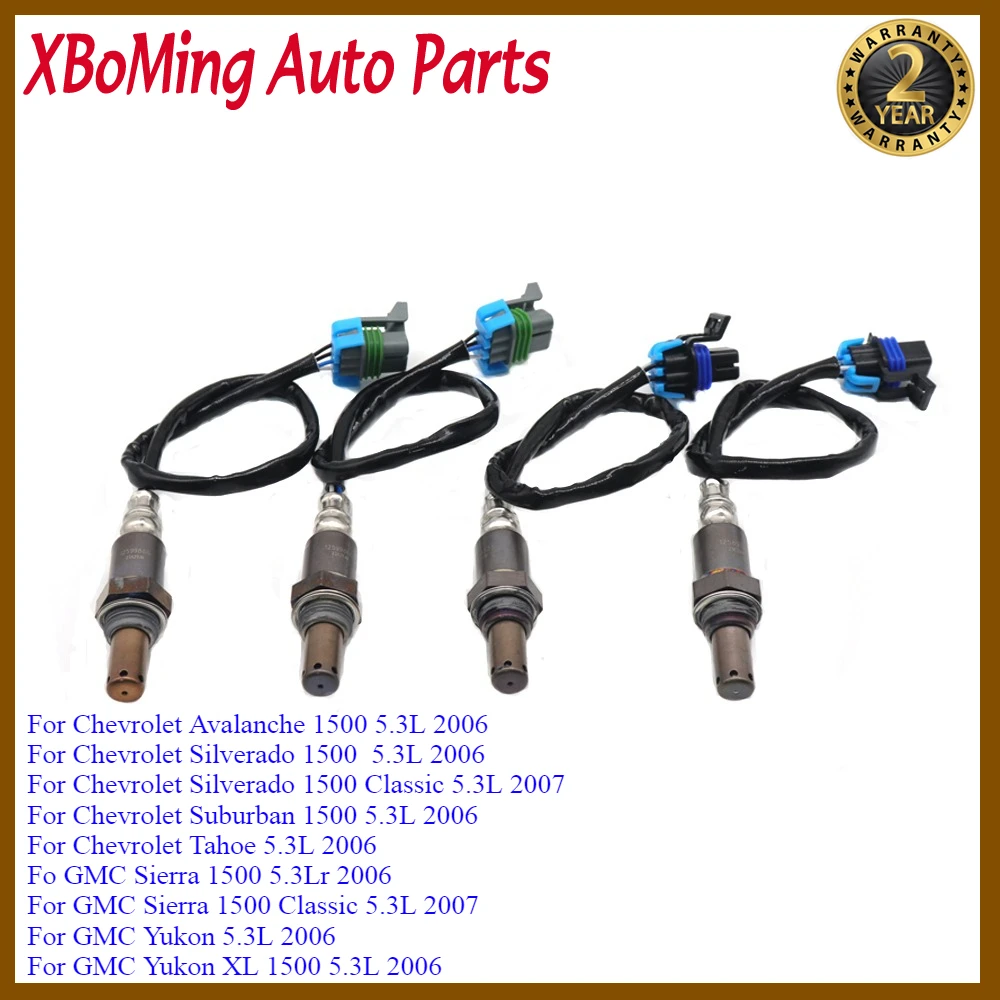 

12589321 12599866 Car Up Downstream Air Fuel Ratio Lambda Oxygen Sensor for Chevy Silverado Suburban Tahoe GMC Sierra Yukon