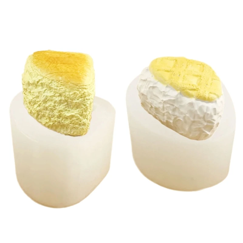 Triangular Snowflakes Pattern Baking Mould Dishwasher Safe Flexible Silicone Crafting Supplies M76B