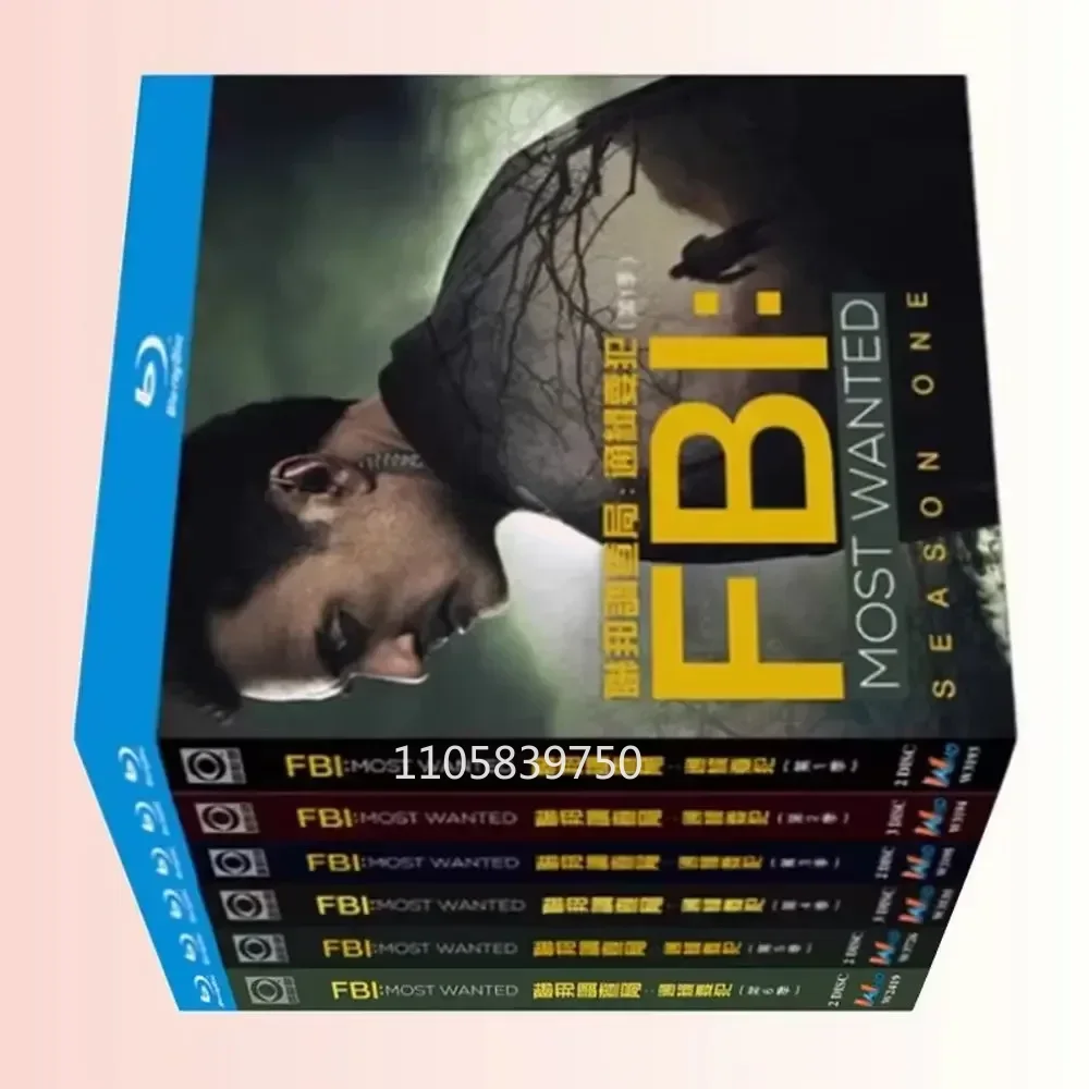 BD Blu-ray FBI: Most Wanted Seasons 1-6 14-Disc Box Set