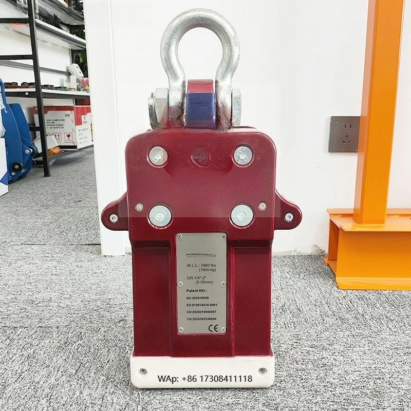 1000kg Stone Lifting Clamp for Marble Granite Slab Lifting As Slab Lifting Equipment and Auto Clamp