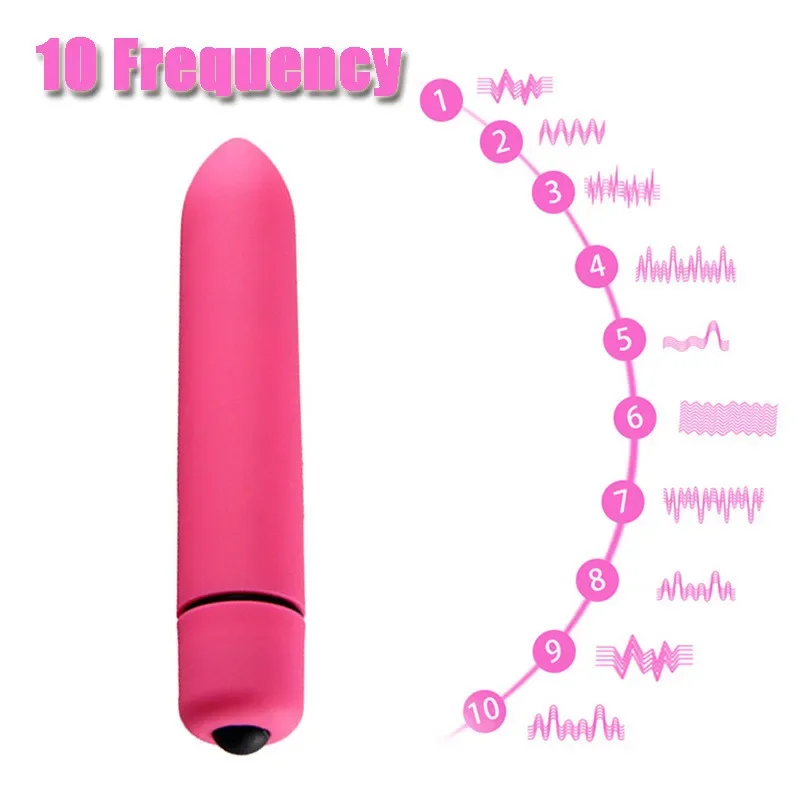 Vibrador de Bala Analógica Dildo para Mulheres, Massagem Vaginal, Dildos, Brinquedos Sexuais, Jogos para Adultos, AV Stick, Produto Erótico, Estimulador do Clitóris