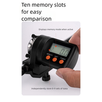 Digital Fishing Line Counter with BiDirectional Measurement Range 199 9 to 999 9 Meters for and Waterdrop Reels