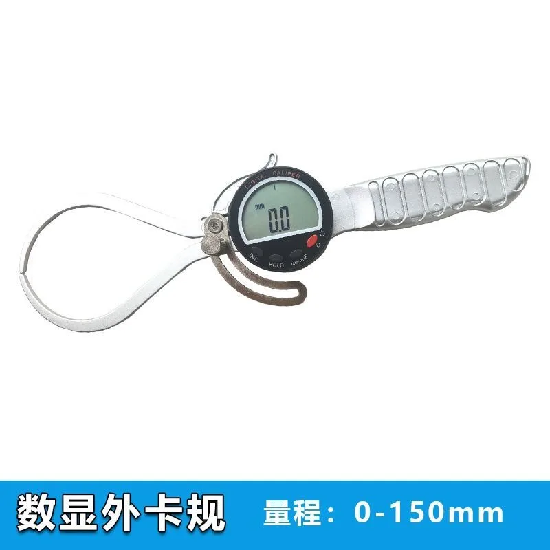 With handle number graphics card gauge 12.7-165 lengthened digital display card gauge 0-237mm large range