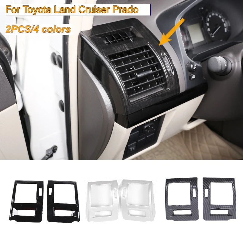 

NEW!! For Toyota Land Cruiser Prado J150 LC150 2010-2022 Modification Interior Accessories ABS Air Conditioning Vent Decoration