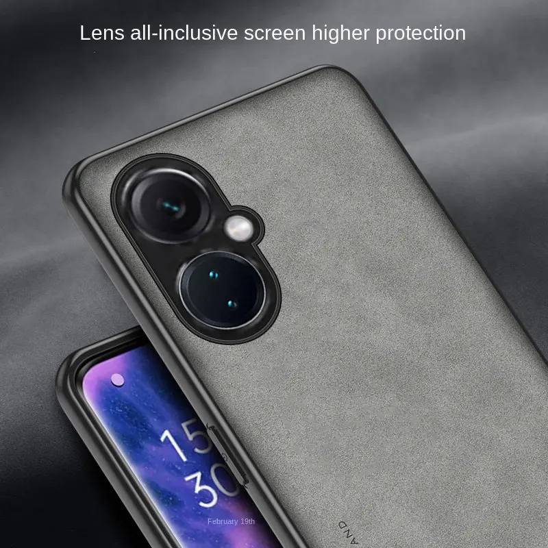 جلد صناعي غطاء صلب ل OnePlus ، جراب هاتف ، جراب هاتف غير لامع ، مصد سيليكون ، Nord CE3 Lite ، CPH2467 ، CPH2465 #6