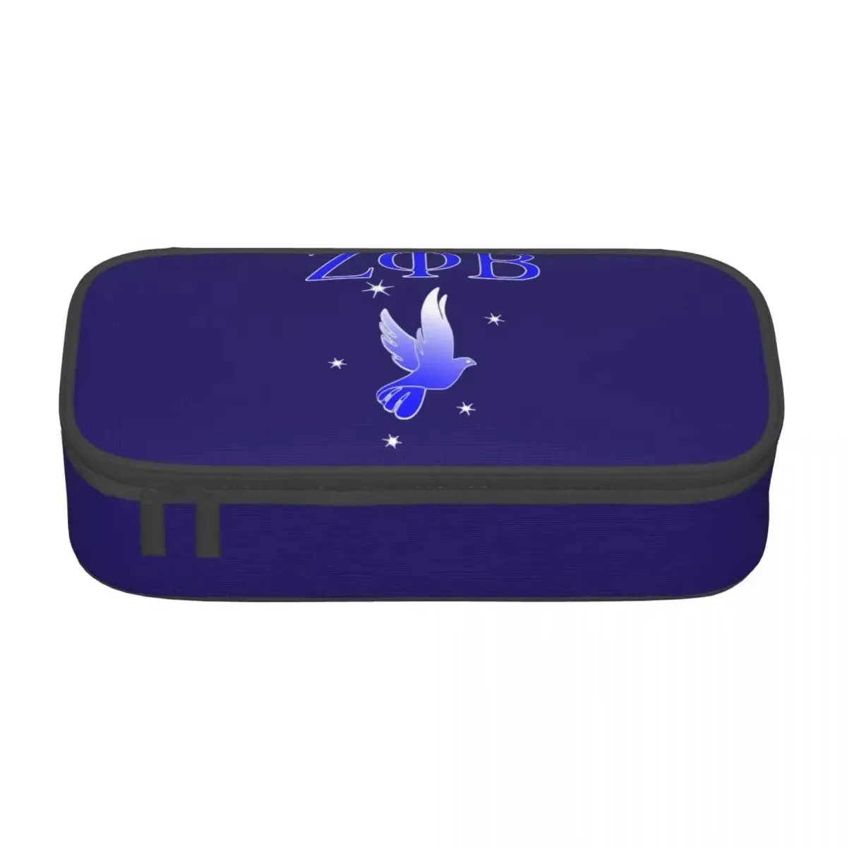 

Custom Kawaii Zeta Phi Beta Sorority Pencil Cases for Girl Boy Large Storage Greek Letter 1920 Pencil Bag School Supplies