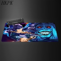 HD Printing Anime Solo Leveling Mousepad 90x40cm Computer Gamer Lock Edge Non-slip Mouse Pad XXL Keyboard PC Protect Table Mat