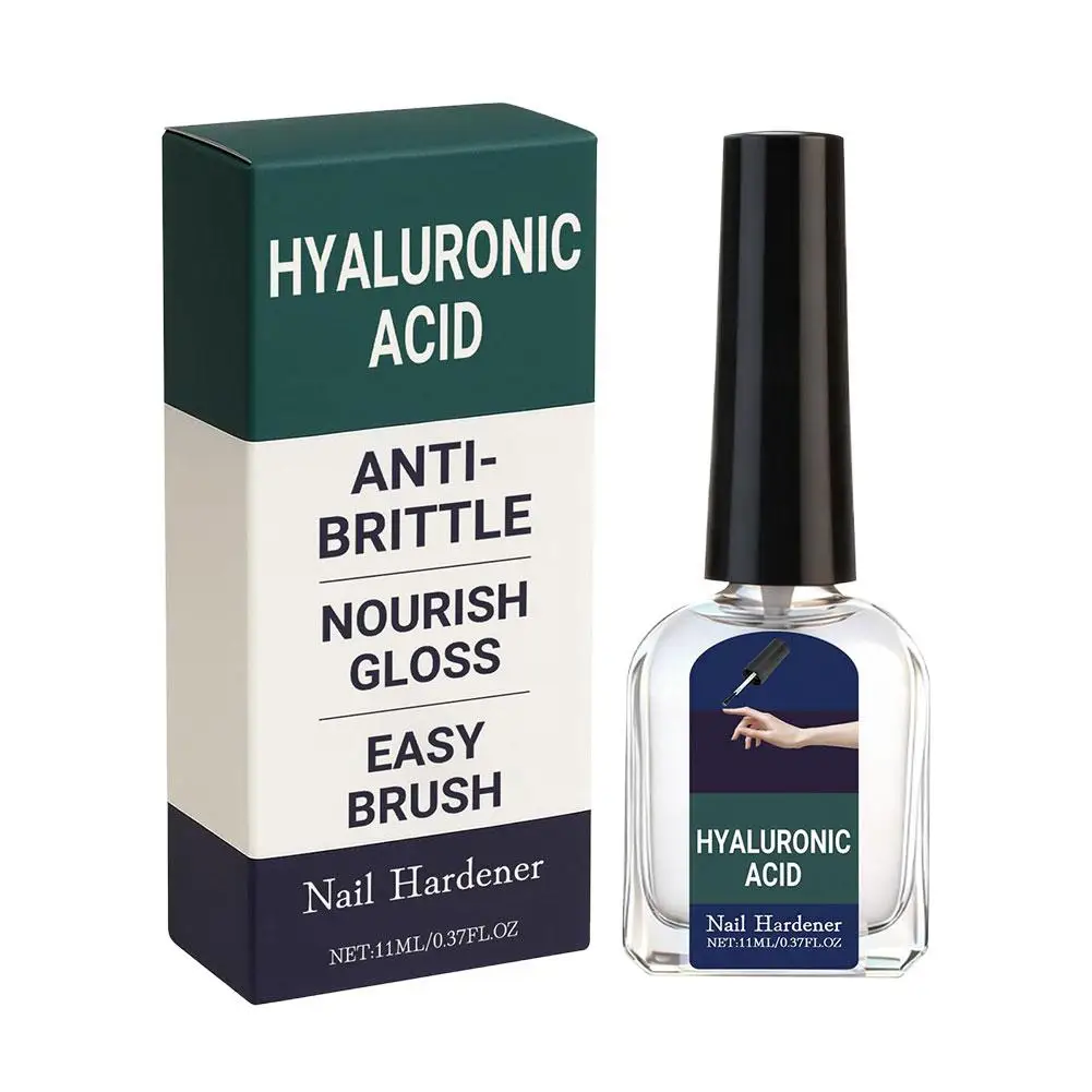 1PCS Hyaluronic Acid Nail Repair Drops Nail Hardener Nourish Gloss Anti-brittle Feet Nails Repair Dry Breakage Nail Surface