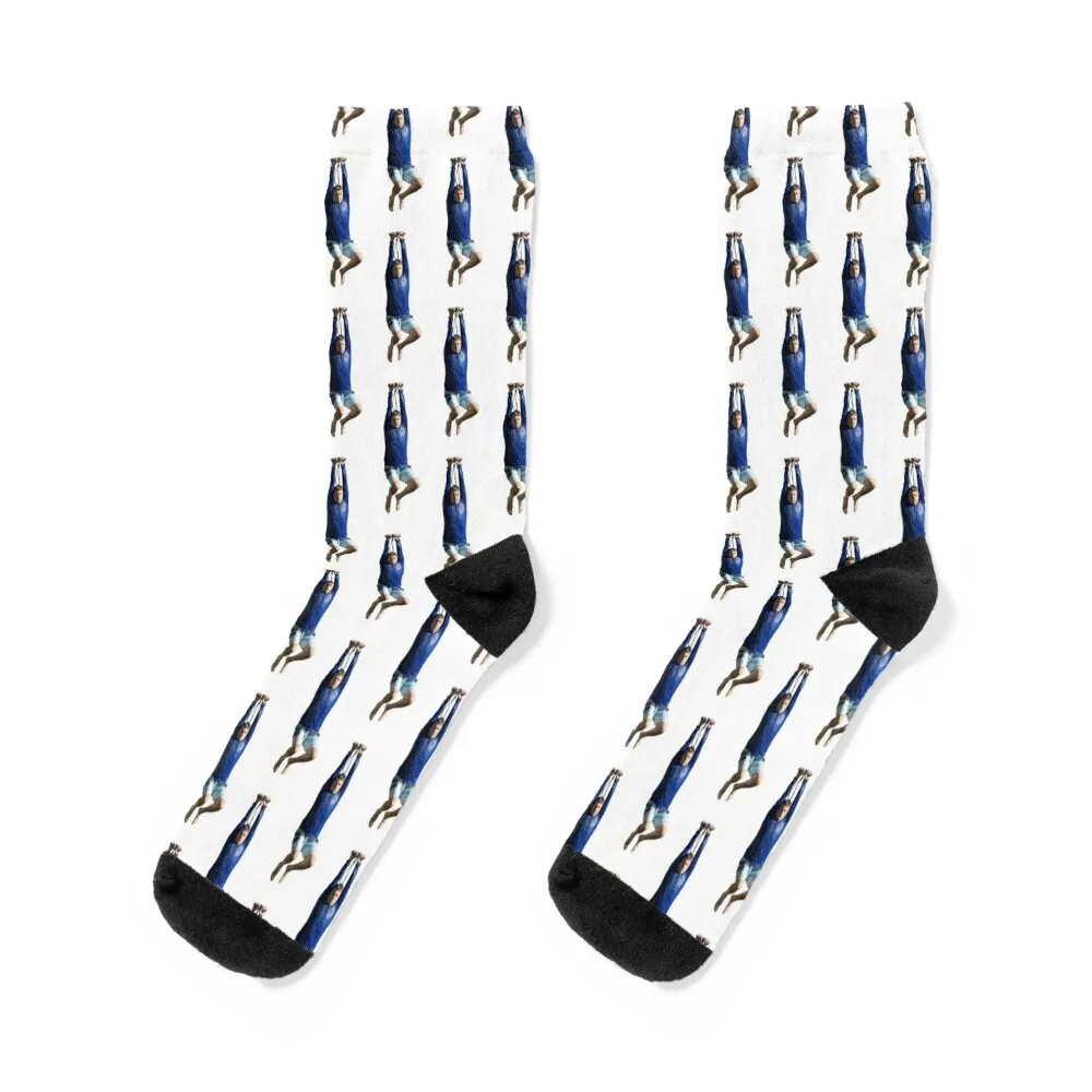 

Ronnie Zipline Socks happy Stockings man Stockings Novelties Socks Man Women's