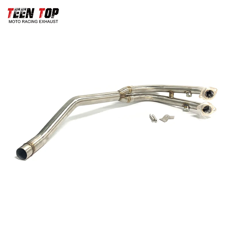 For CFMOTO 450SR Exhaust Pipe 450 SR Exhaust Header Motorcycle Escape Moto Front Connect Pipe Slip-on OEM Exhaust Muffler 2022+