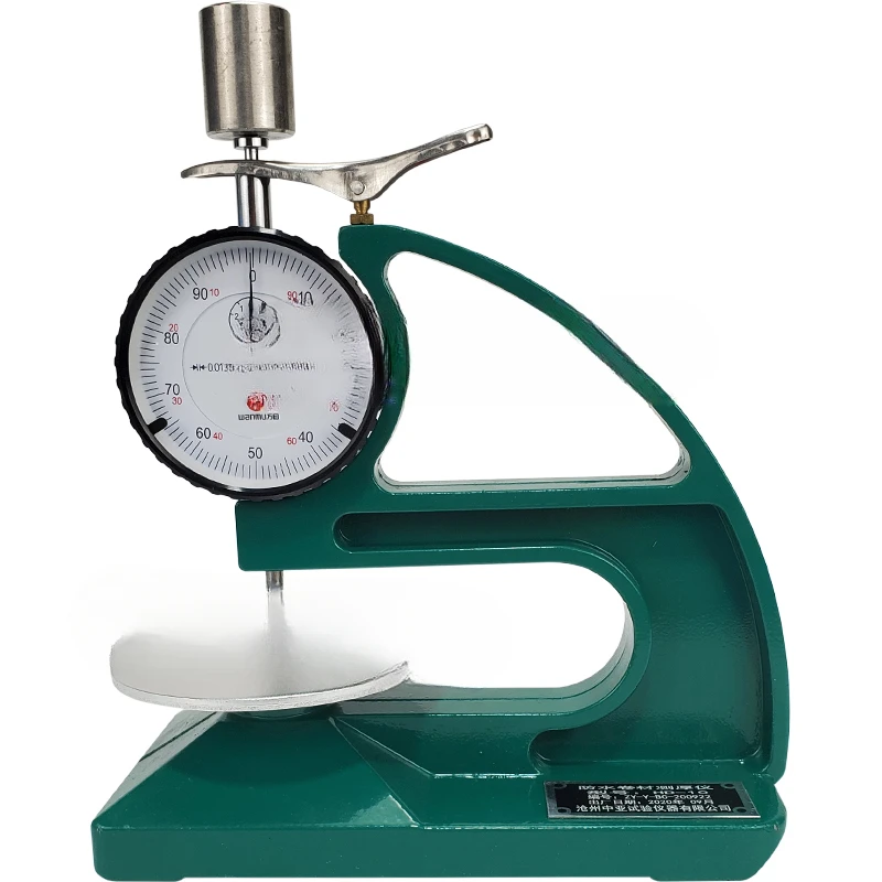 HD-10 Waterproof Membrane Thickness GaugeDesktop Thickness Rubber Thickness  Linoleum Plastic
