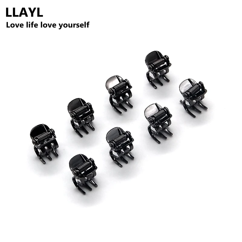 4-10PCS/set High Quality Alloy Hair Clips Claws Mini Clamps Fashion Girls Crab Hair Claw Gifts Hair Accessories Without Box