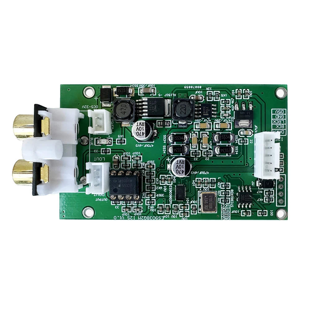 ES9038 I2S Decoder Board DSD512 Upgrade Decoder DAC Bluetooth Device Player 32Bit DSD512