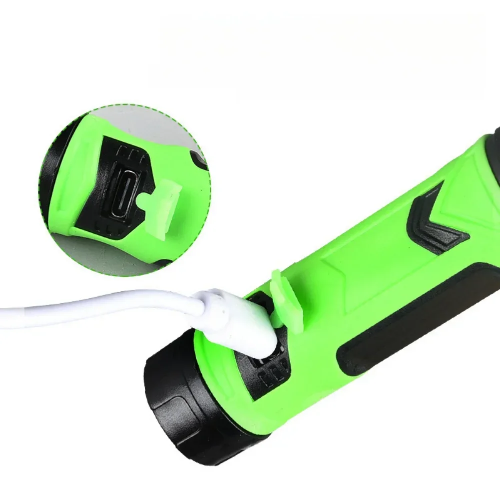 Dual LED Neck Lamp With USB Power And Detachable Magnetic Heads Featuring Hanging Neck Strap For Hands-Free Use