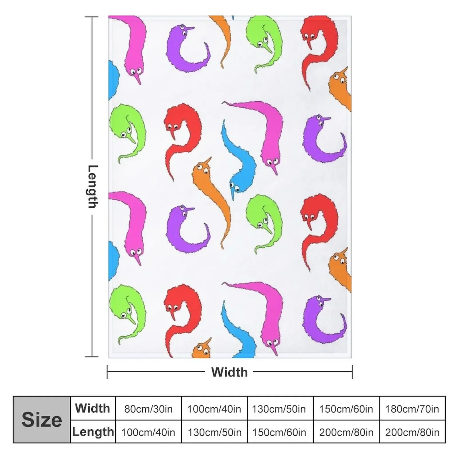 worm on a string party Throw Blanket Decorative Beds Extra Large Throw Blankets