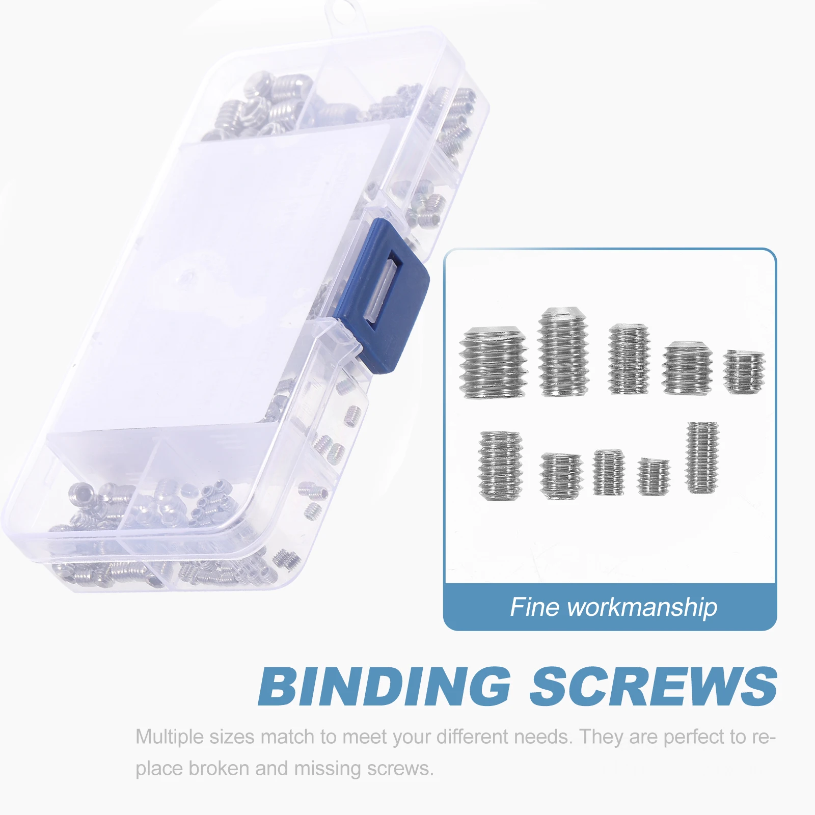 

Hexagon Screw Combination 304 Stainless Steel Assortment Kit Various Sizes Small Screws Door Handles Bathroom Fixtures