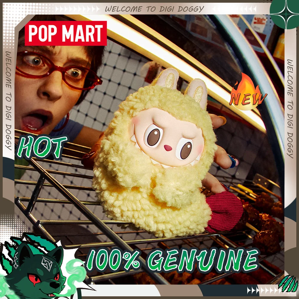 

THE MONSTERS Wacky Mart Series Headphone Case Cute Labubu Headphone Bag Fashion Labubu Pendant Keychain Collect Decor Gift