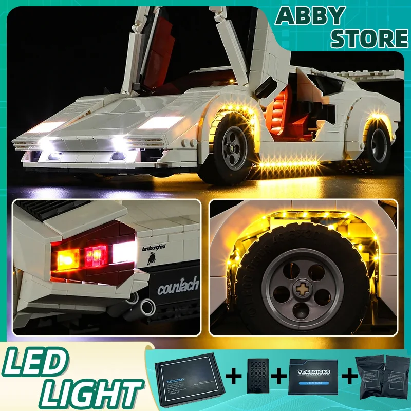 

DIY LED Light Kit For LEGO 10337 Super Sports Car Hypercar Model (Only LED Light,Without Blocks Model)