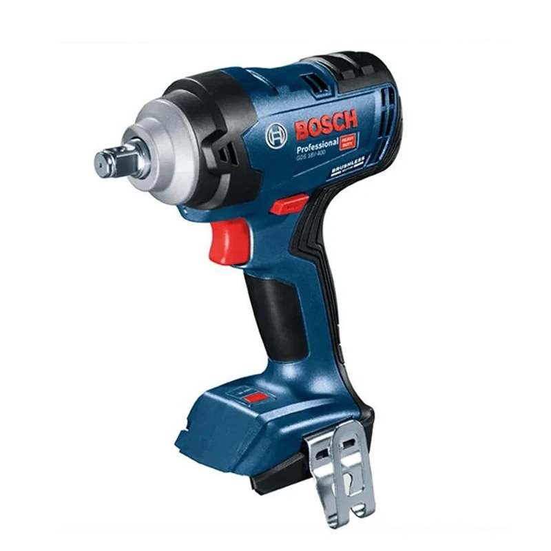 BOSCH Original GDS18V-400 Electric Cordless Impact Wrench Professional 18V 400N.m Brushless Wrench Power Tools Without Battery