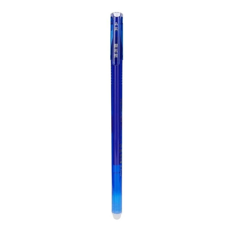 0,5mm Extra-Thin Fine Tip Pen Gel Liquid Rolling Ball Point Pena