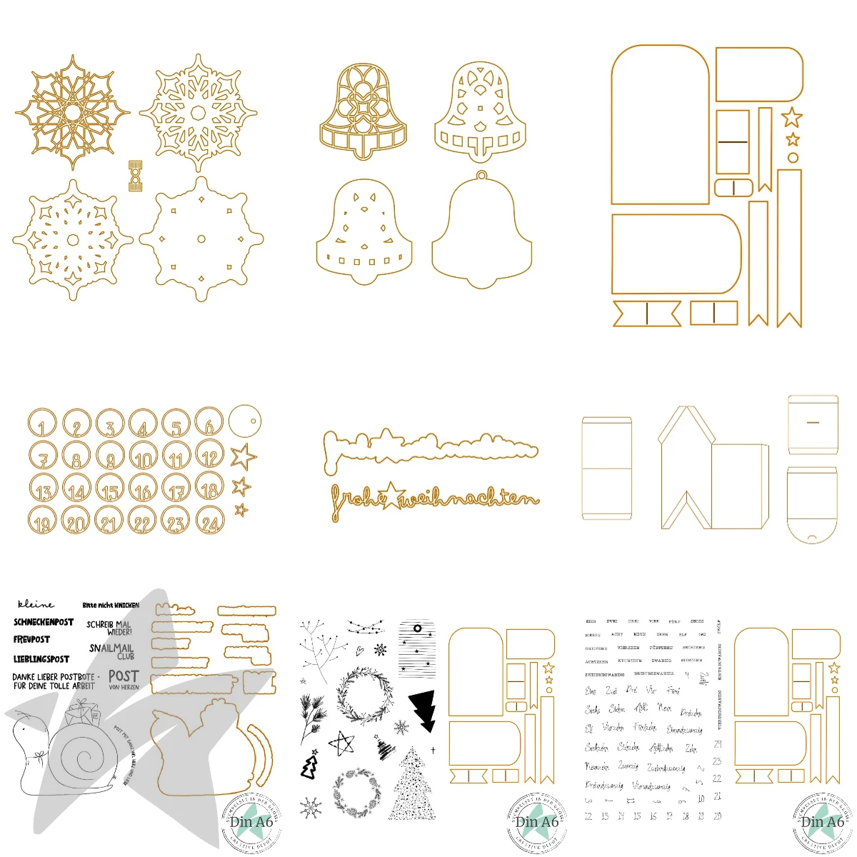 Snail Number Metal Cutting Dies For Scrapbook Diary Decoration Embossing Template DIY Greeting Card Handmade 2026 New