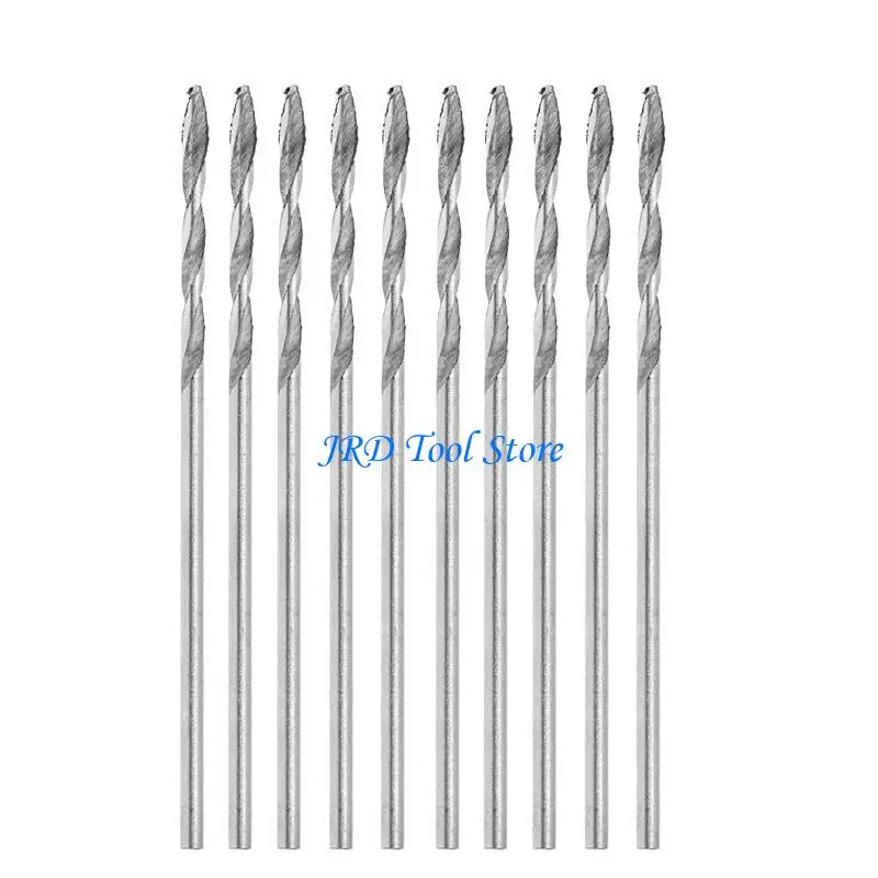 A2UD متعددة الوظائف 10 PCS صغيرة Micro HSS 1.0 مم مستقيم شانك تويست بتات بت