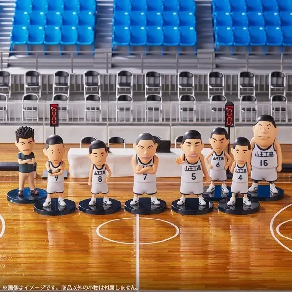 A Set New Slam Dunk Figure Akita Sannoh Figure Hanamichi Sakuragi Anime Figure Cute Figures Pvc Room Decoration Valentines Gifts