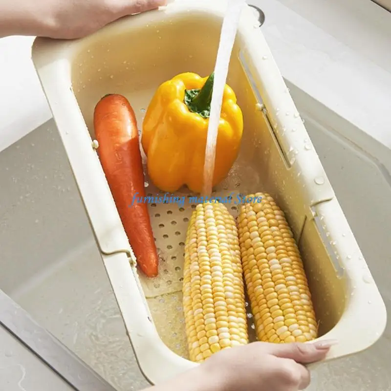 

Складная корзина для раковины Y5GD, нескользящая конструкция для экономии места на кухне