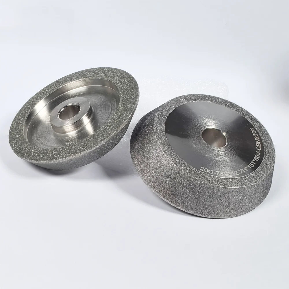 MR 20G 78-125mm Diamond Grinding Wheel CBN SDC Grinding Circle 230 Grit Grinder for Carbide Metal Tungsten Steel Milling Cutter