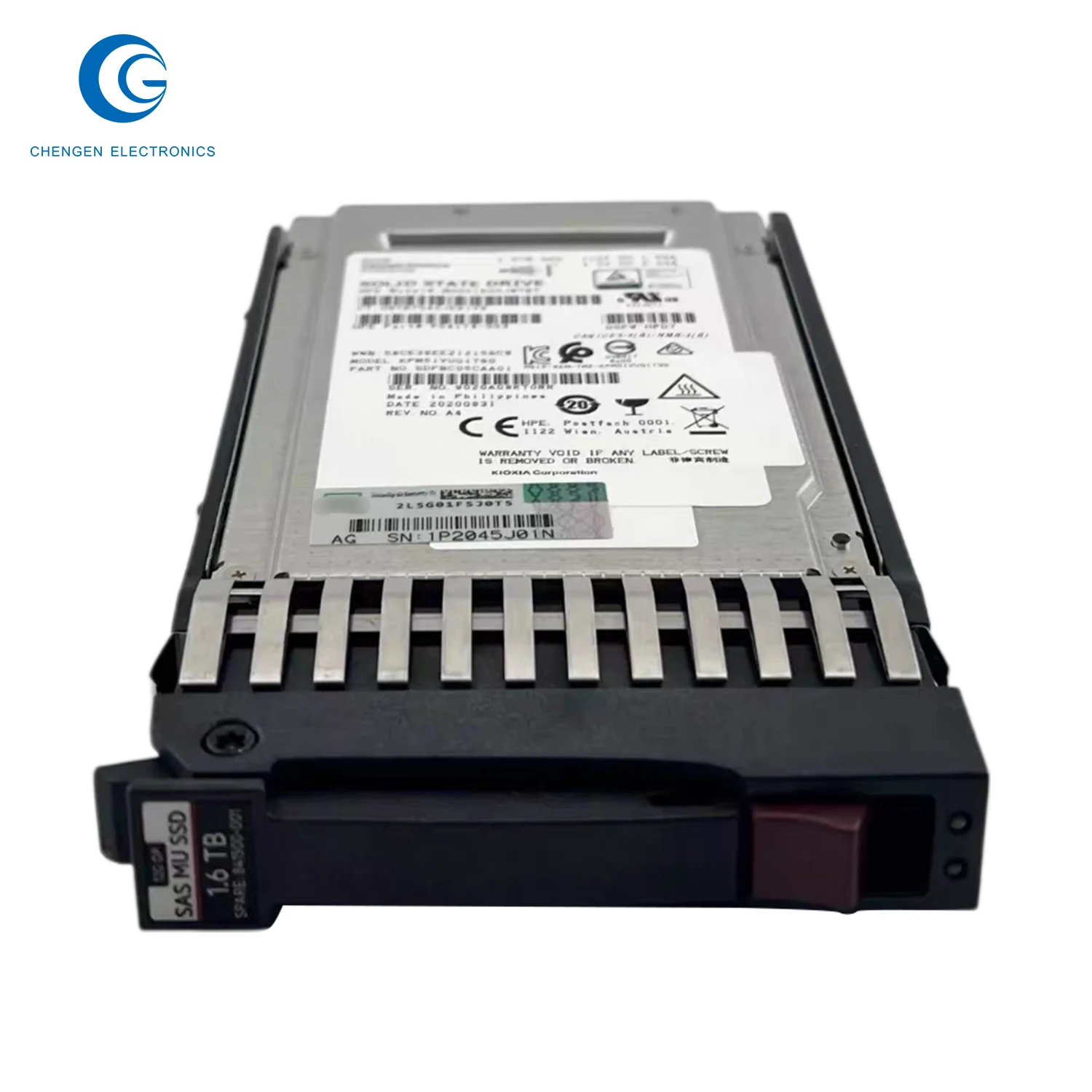 2pcsHot Sale Hard Drive Disk Msa 1.6Tb 1G Sas Mu .5Inch Enterprise Internal Solid State Drive Server Ssd N9X91A