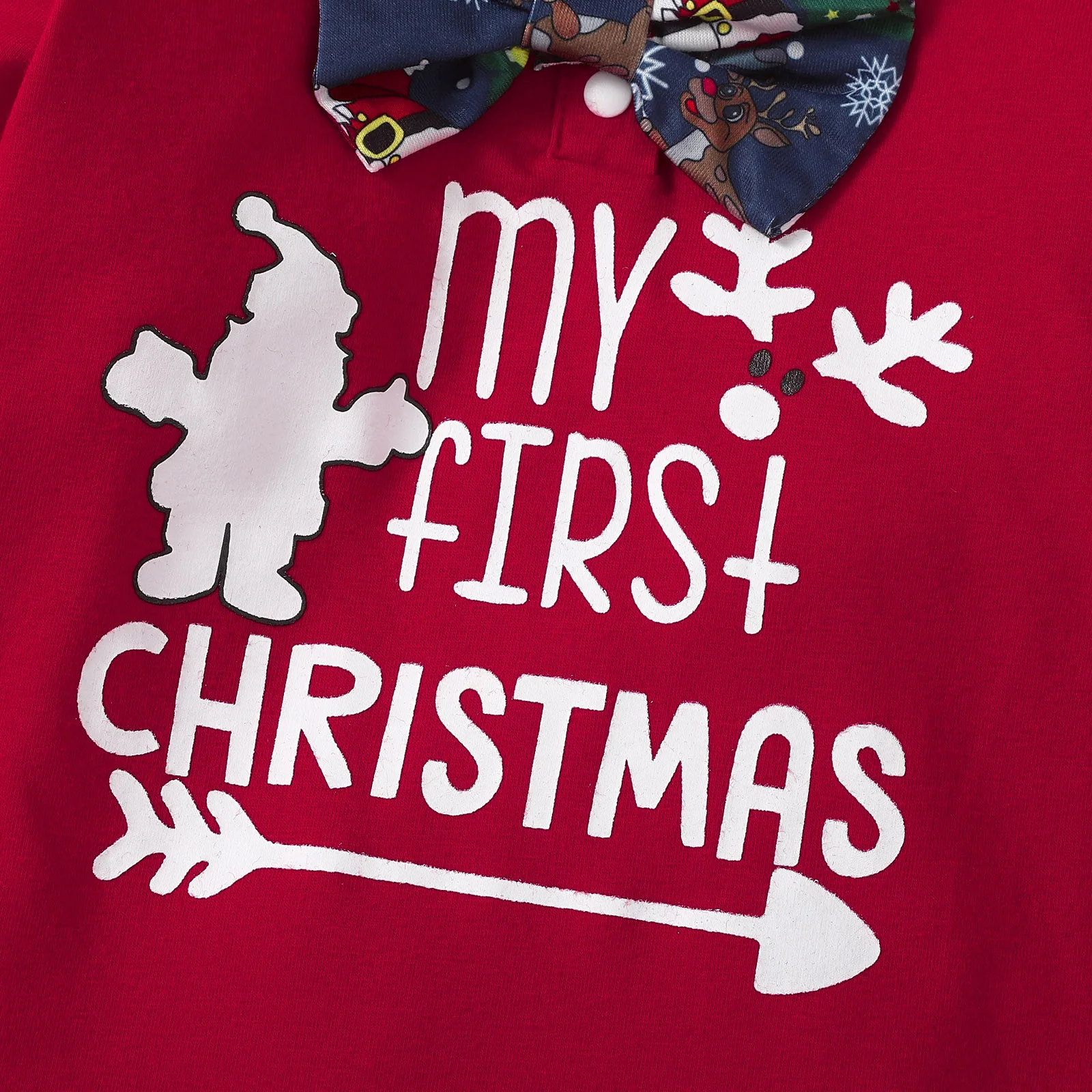 Infant Boys Girls Winter Long Sleeve Christmas Santa Cartoon Prints Romper Pants Hat Outfits New Born Baby Clothes for Girl