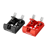Metal Dovetail Clamp Mount with Cross Slot Telescope Accessories Red/ Black