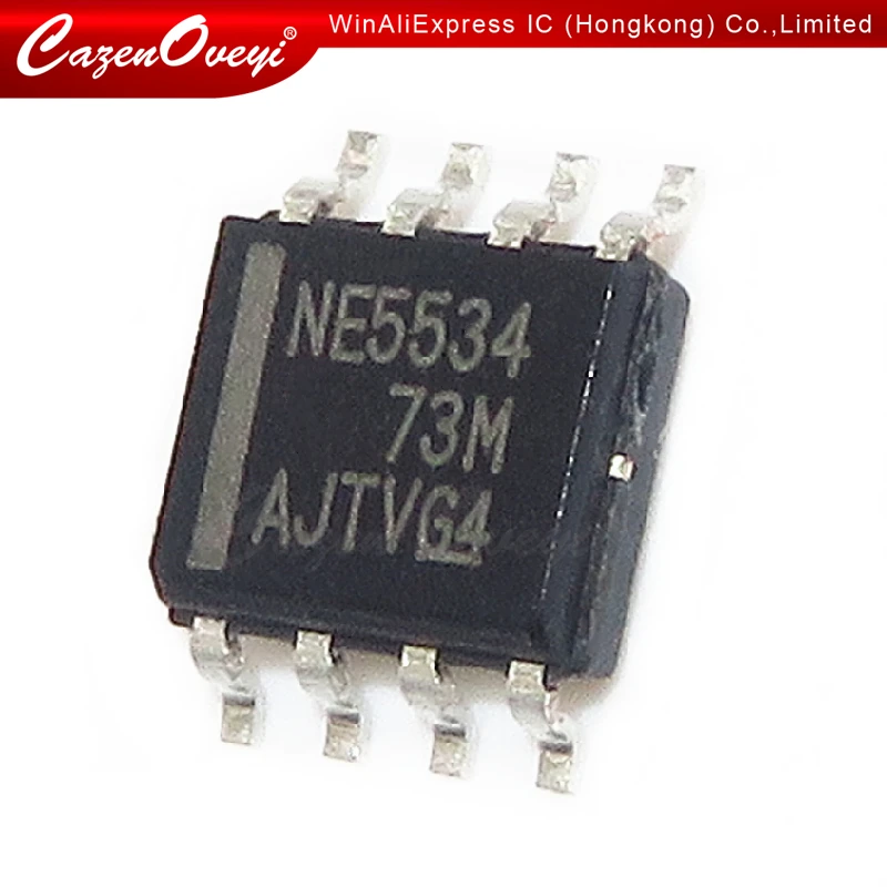 10pcs/lot NE5534DR NE5534 NE5532DR NE5532 SOP-8 Audio single operational amplifier chip IC In Stock