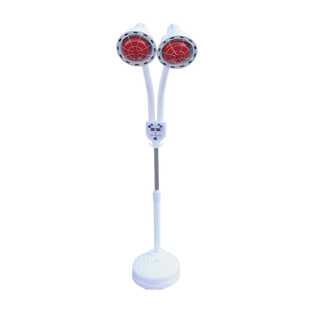Imagem -04 - Infravermelho Vermelho Calor Luz Terapia Lâmpada Alívio da Dor Muscular Lâmpada Terapêutica Suporte de Chão Ajustável e Temperatura 275w ir