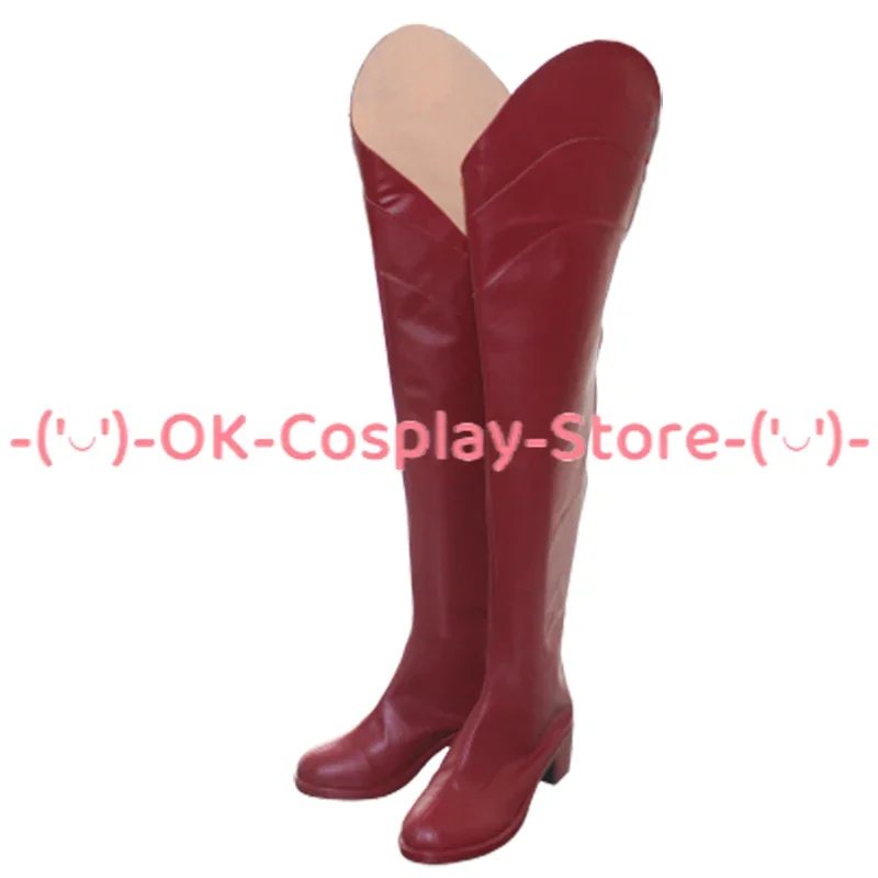 Game Persona 5 Anne Takamaki Cosplay Shoes Halloween Carnival Boots Cosplay Prop Anime PU Leather Shoes Custom Made