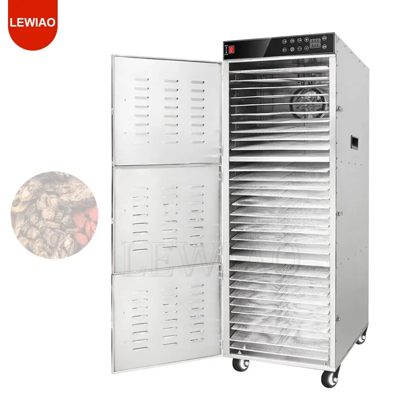 30 Layers Food Dehydrator Commercial Home Dual-Use Food Dryer Stainless Steel Fruit Vegetable Drying Machine 110V/220V