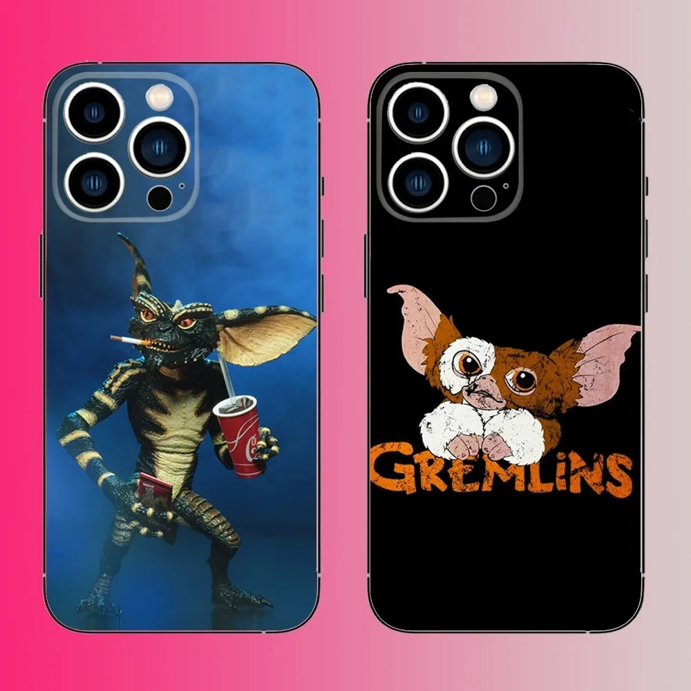 Gremlins horror funny Movie Phone Case For iPhone 16,15,14,13,12,11,Pro,Max,Plus,Mini,X,XS,XR,8,7,6,S,SE Soft Black Case