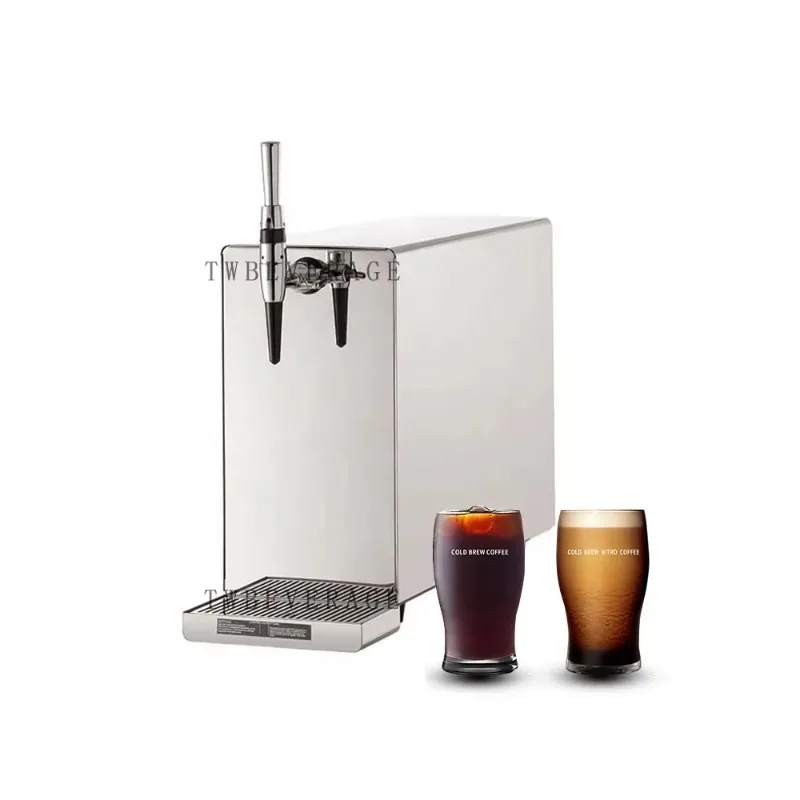 NEW Desk Top Nitro Cold Brew Coffee Dispenser Bag-in-Box for Office Use Stainless Steel Construction Coffee Brewing Equipment