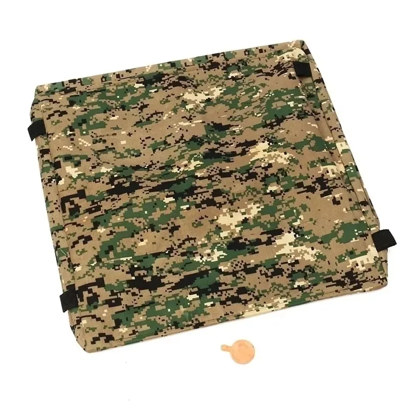 Schleuder Schießen Praxis Ziel 40*40 cm Camouflage Schießen Ziel Box Anfänger Schießen Stumm Box Stahl Ball Recovery gerät – Detail 2